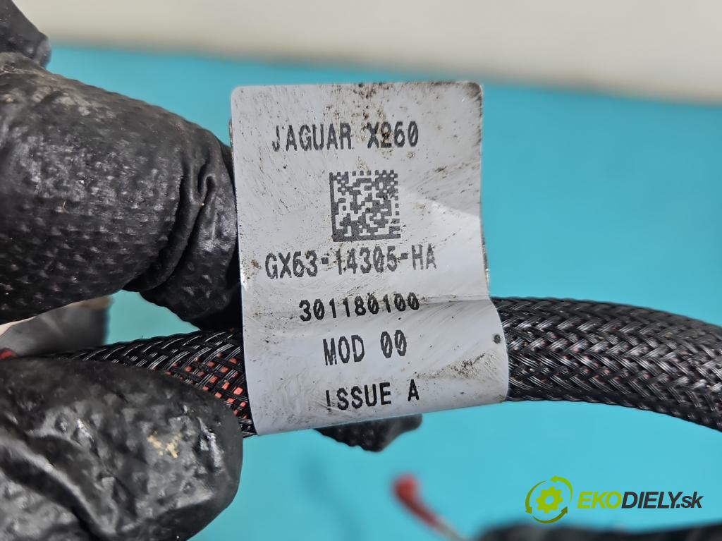 Jaguar XF II X260 2015- 3.0 V6 340KM: automatic 250 kW 2995 cm3 4- Zväzok: akumulatora GX63-14305-HA