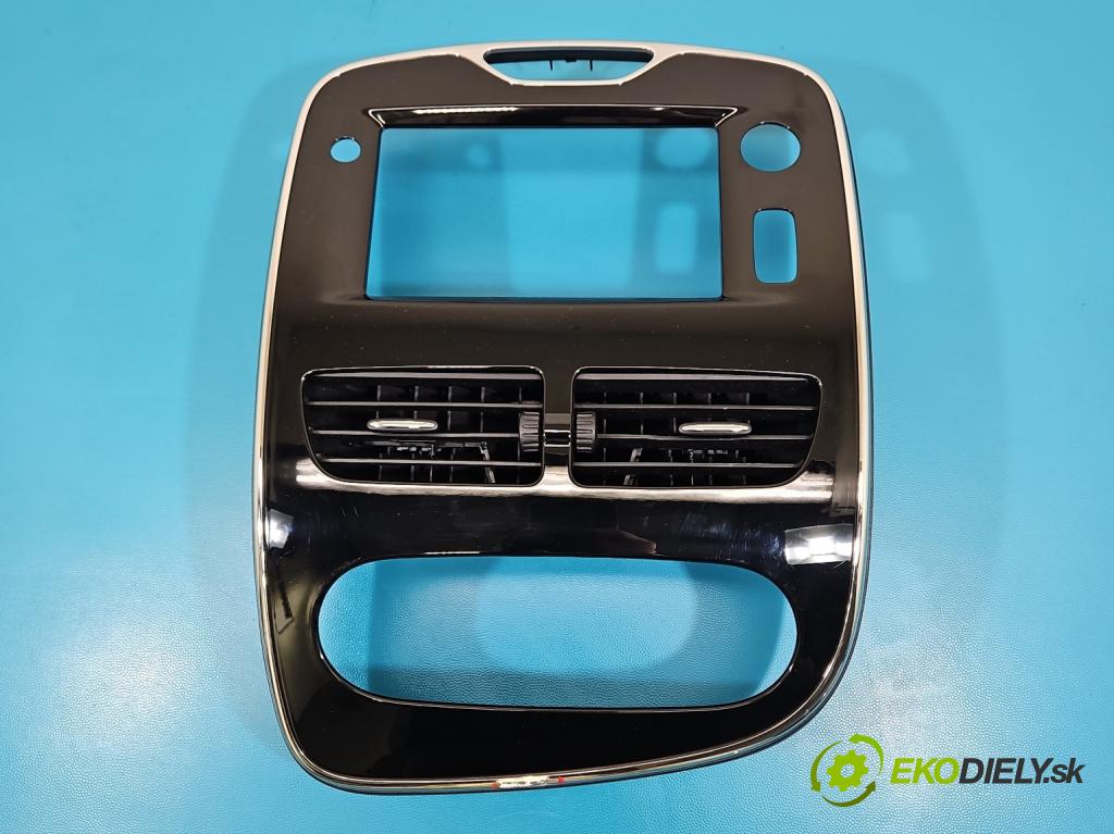 Renault Clio IV 2012-2020 1.2 16V 73 HP manual 54 kW 1149 cm3 5- Mřížka: kúrenia stredová 687504653R (Mriežka kúrenia (fukár))