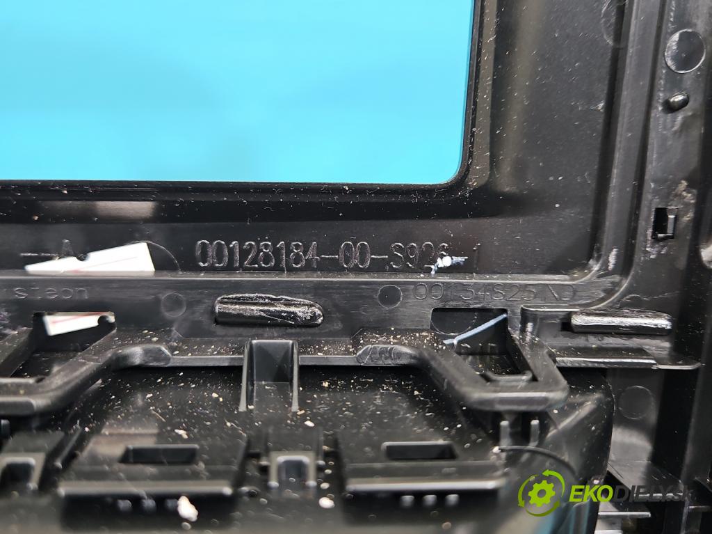 Renault Clio IV 2012-2020 1.2 16V 73 HP manual 54 kW 1149 cm3 5- Mřížka: kúrenia stredová 687504653R (Mriežka kúrenia (fukár))