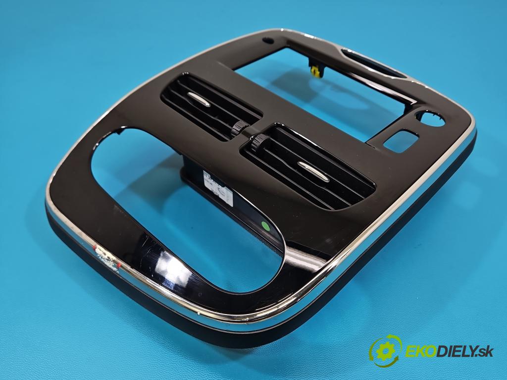 Renault Clio IV 2012-2020 1.2 16V 73 hp manual 54 kW 1149 cm3 5- Mřížka: topení medián: 687504653R (Mřížka topení)