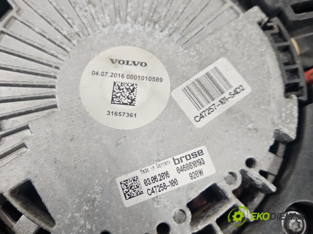 Volvo S90 II 2016- 2.0 T 320KM automatic 235 kW 1969 cm3 4- Ventilátor chladiča 31657361