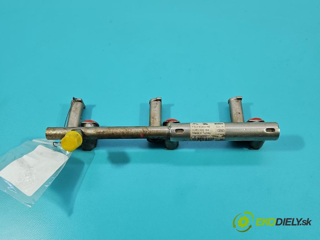 Jaguar XF II X260 2015- 3.0 V6 340KM: automatic 250 kW 2995 cm3 4- lišta vstrekovacia FX23-9G802-AB (Vstrekovacia lišta)