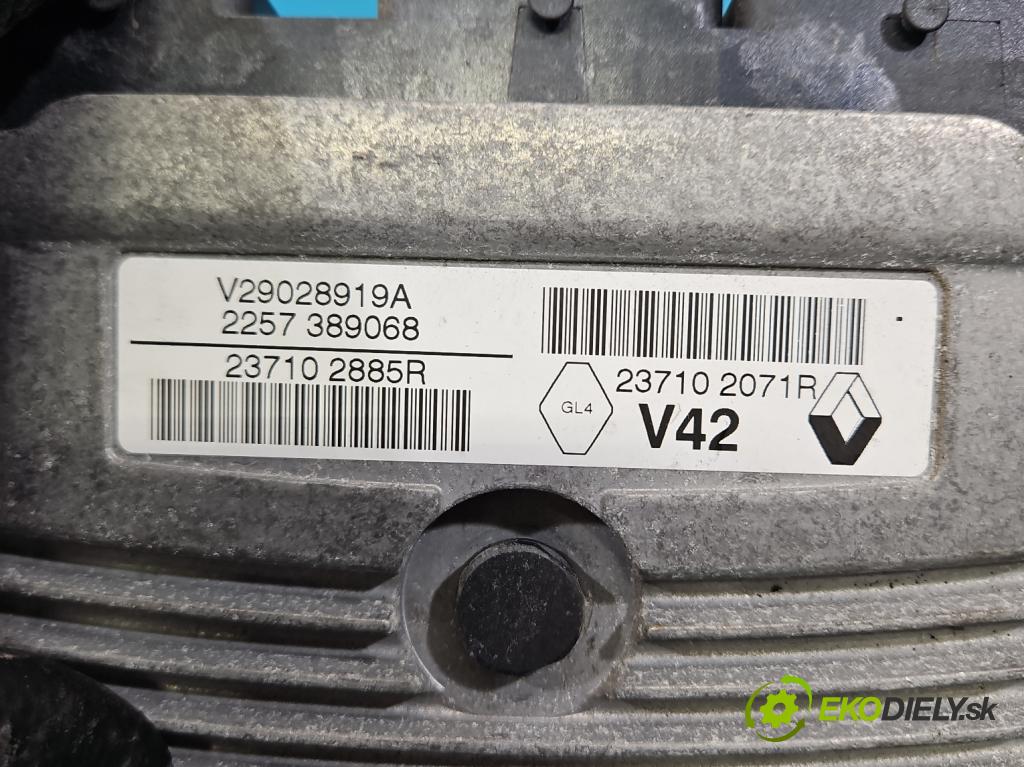 Renault Clio IV 2012-2020 1.2 16V 73 HP manual 54 kW 1149 cm3 5- riadiaca jednotka motora 237102071R