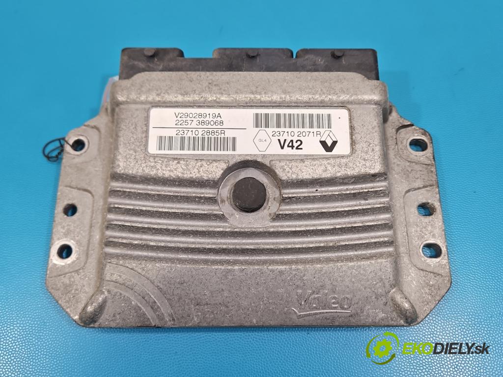 Renault Clio IV 2012-2020 1.2 16V 73 HP manual 54 kW 1149 cm3 5- riadiaca jednotka motora 237102071R