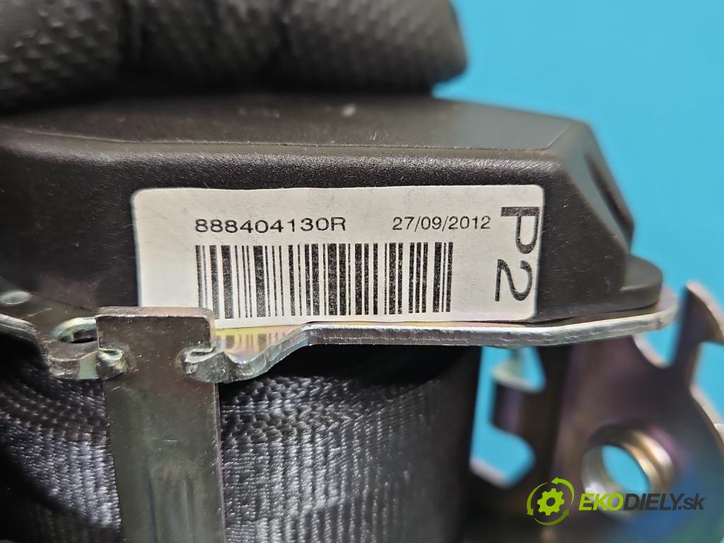 Renault Clio IV 2012-2020 1.2 16V 73 HP manual 54 kW 1149 cm3 5- pas bezpečnosť: zadné pravý 888404130R