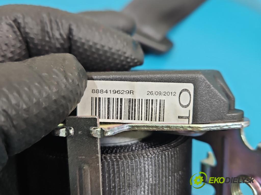 Renault Clio IV 2012-2020 1.2 16V 73 HP manual 54 kW 1149 cm3 5- pas bezpečnosť: zadné ľavý 888419629R