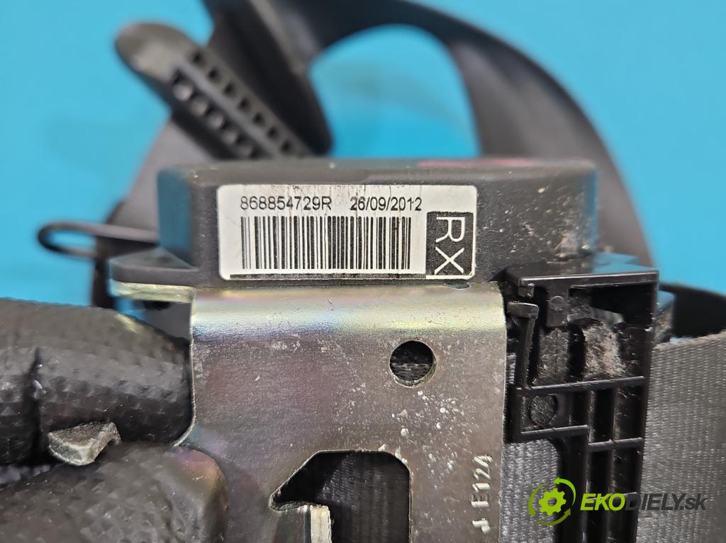 Renault Clio IV 2012-2020 1.2 16V 73 HP manual 54 kW 1149 cm3 5- pas bezpečnosť: predné ľavý 868854729R