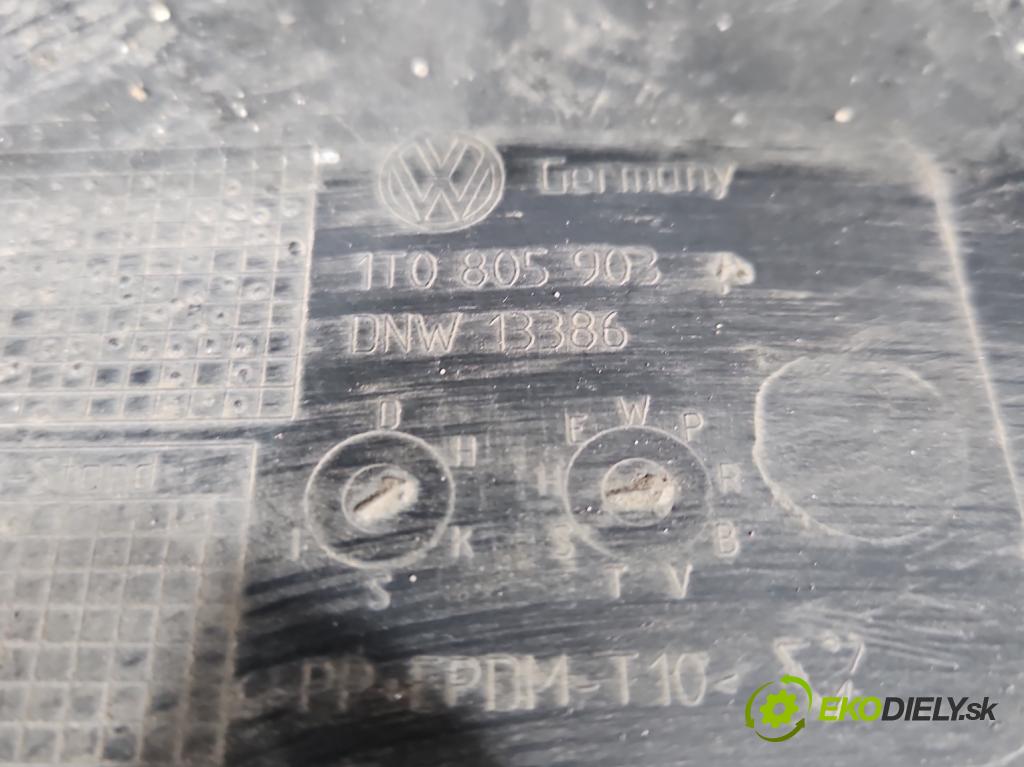 Vw Touran I 2003-2015 2.0 tdi 160 HP manual 118 kW 1968 cm3 5- nárazník predné  (Kľučka dverí ostatné)