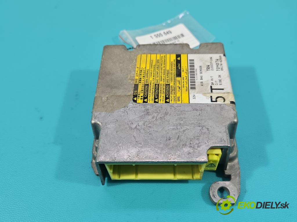 Toyota Auris I 2006-2013 2.0 D4D 126 hp manual 93 kW 1998 cm3 5- řídící jednotka polštáře: 89170-02560