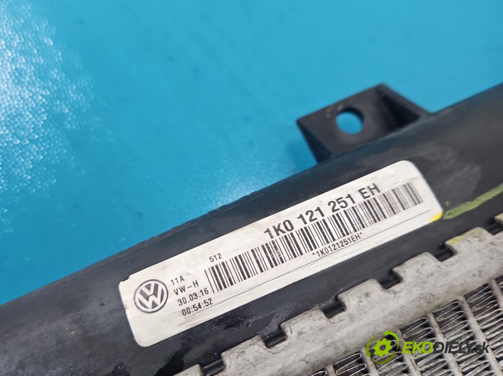 Vw Touran I 2003-2015 2.0 tdi 160 HP manual 118 kW 1968 cm3 5- chladič voda: 1K0121251EH (Chladič vody)