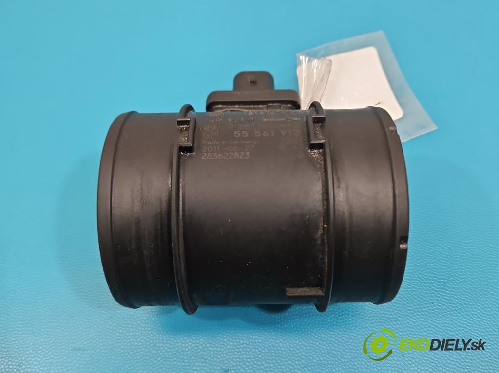 Opel Astra IV 2009-2015 1.7 cdti 125 HP manual 92 kW 1686 cm3 5- průtokoměr: 0281002940 (Váha vzduchu)