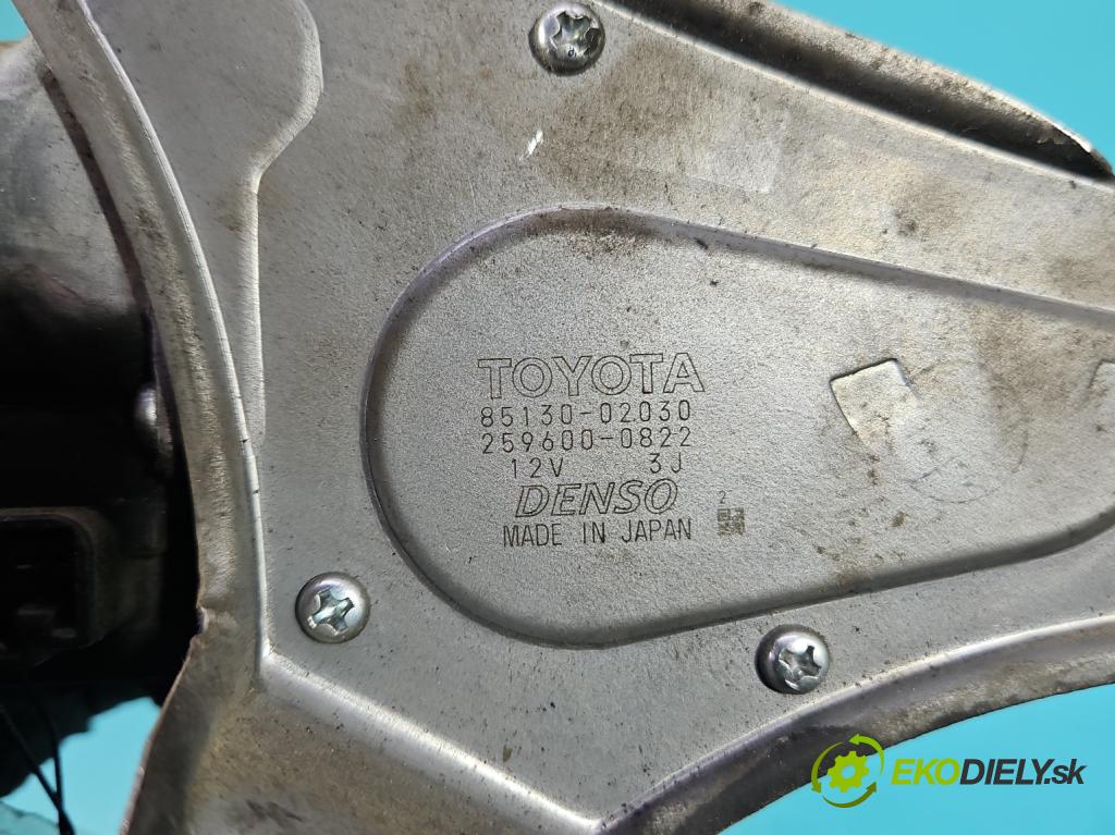 Toyota Auris I 2006-2013 2.0 D4D 126 hp manual 93 kW 1998 cm3 5- motor stěrače zadní 85130-02030