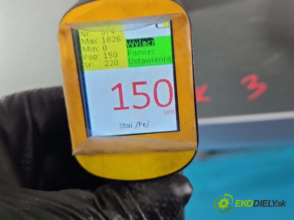 Toyota Auris I 2006-2013 2.0 D4D 126 HP manual 93 kW 1998 cm3 5- zadna kufor  (Kapota zadná (kufor))