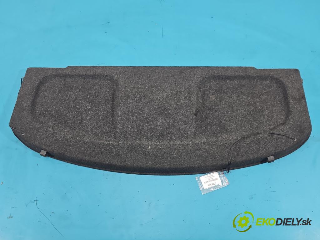 Toyota Auris I 2006-2013 2.0 D4D 126 hp manual 93 kW 1998 cm3 5- pláto zadní 64330-02440 (Kryt zavazadlového prostoru)