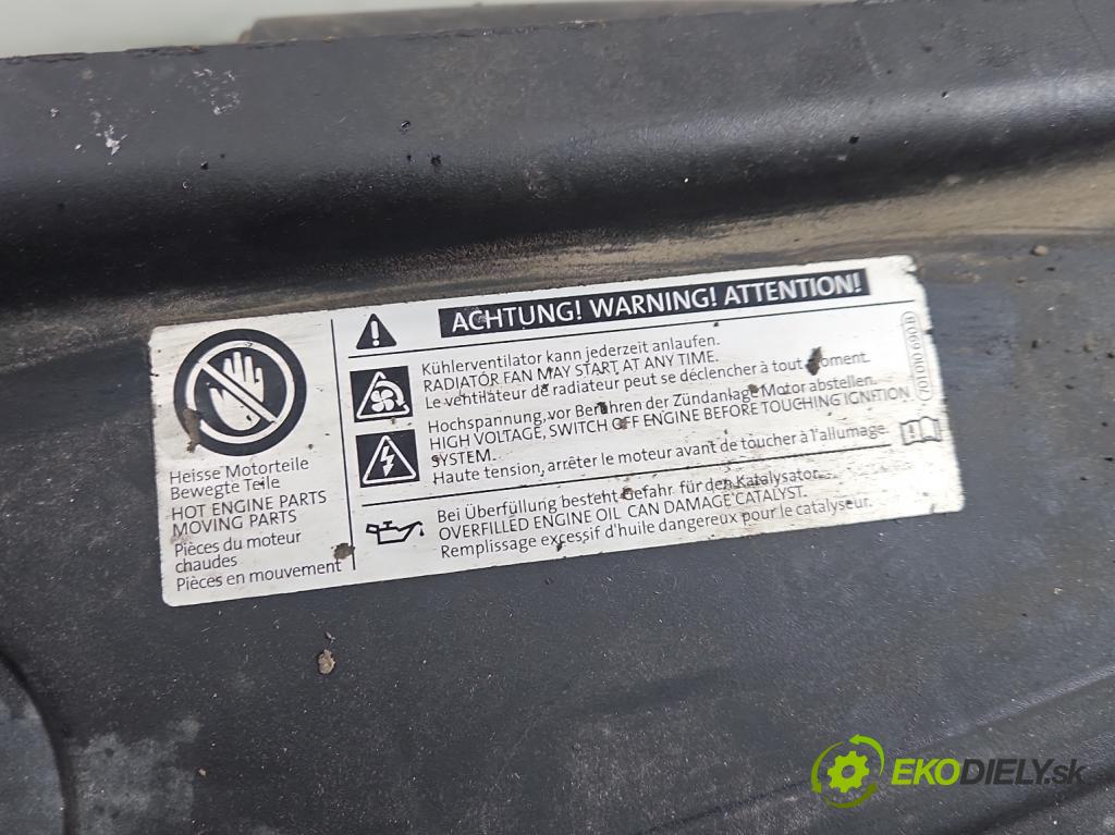 Vw Touran I 2003-2015 2.0 tdi 160 hp manual 118 kW 1968 cm3 5- stěna přední 1T0121283 (Přední výztuha)