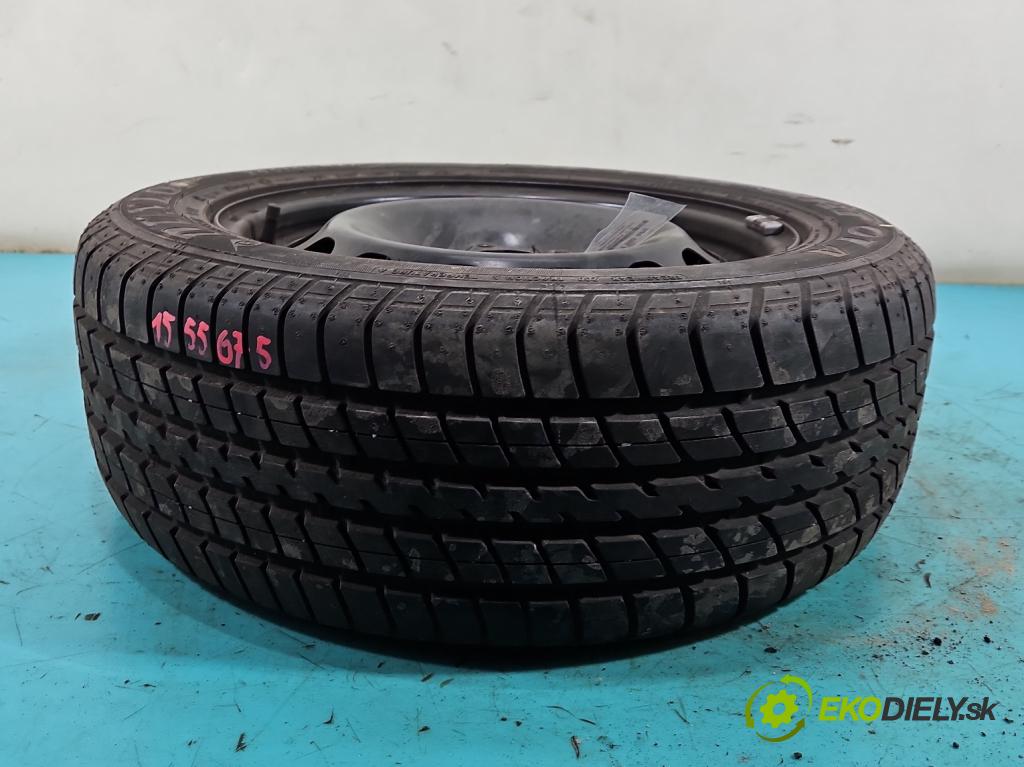 Skoda Octavia II 2004-2013 1.9 tdi 105 HP manual 77 kW 1896 cm3 5- koleso rezervne 16"