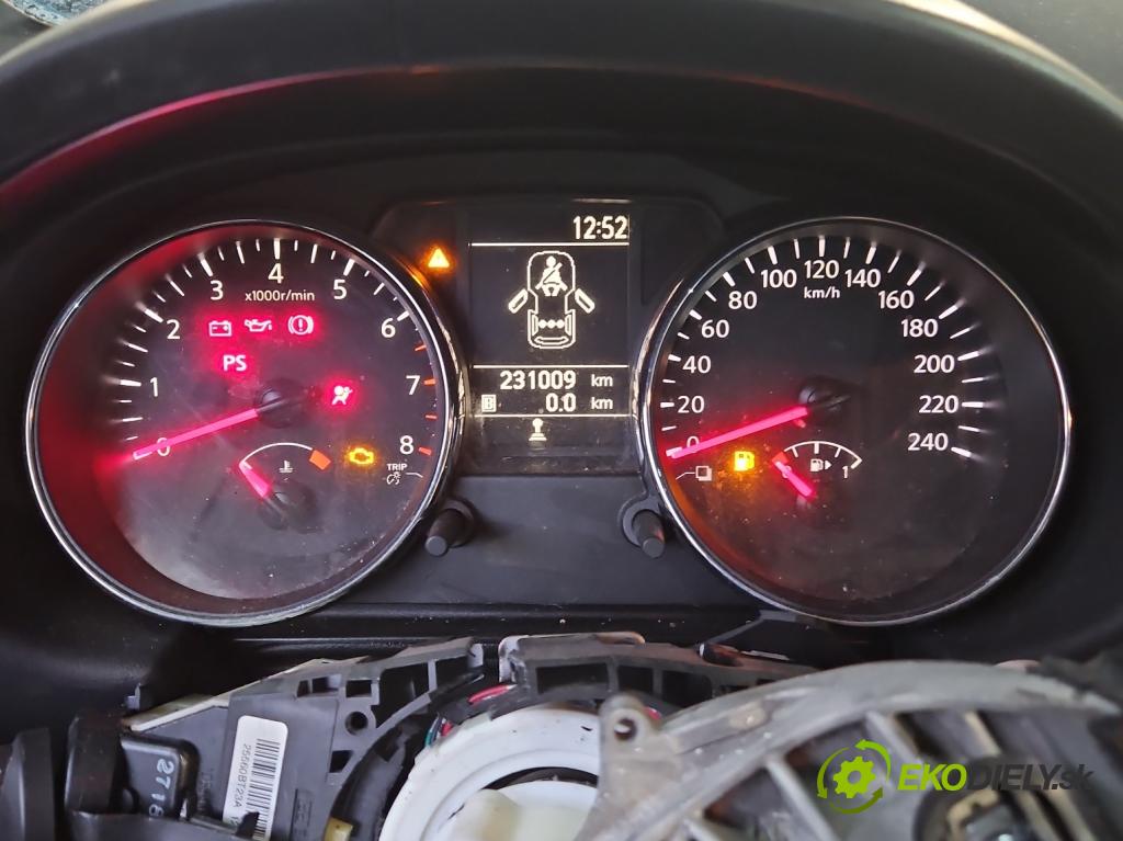 Nissan Qashqai I J10 2006-2013 1.6 16V 117 hp manual 86 kW 1598 cm3 5- Přístrojová deska VPAASF-10849-LAN (Přístrojová deska)