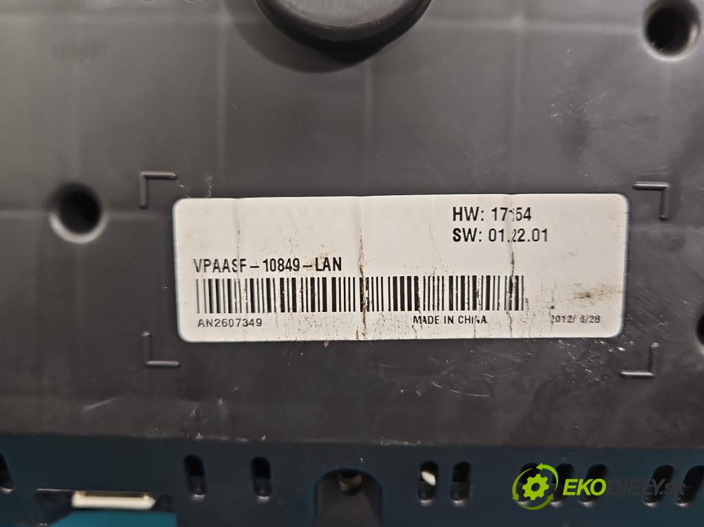 Nissan Qashqai I J10 2006-2013 1.6 16V 117 hp manual 86 kW 1598 cm3 5- Přístrojová deska VPAASF-10849-LAN (Přístrojová deska)