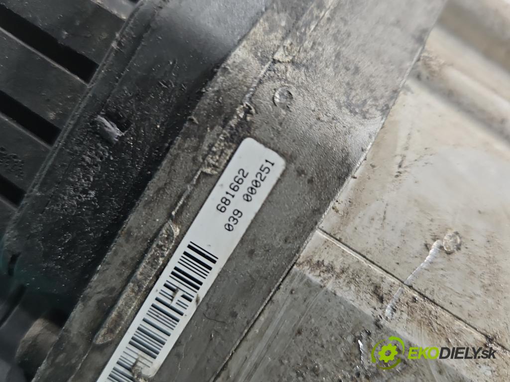 Vw Touran I 2003-2015 2.0 tdi 160 HP manual 118 kW 1968 cm3 5- Ozubené kolo: volant 1K1423105B