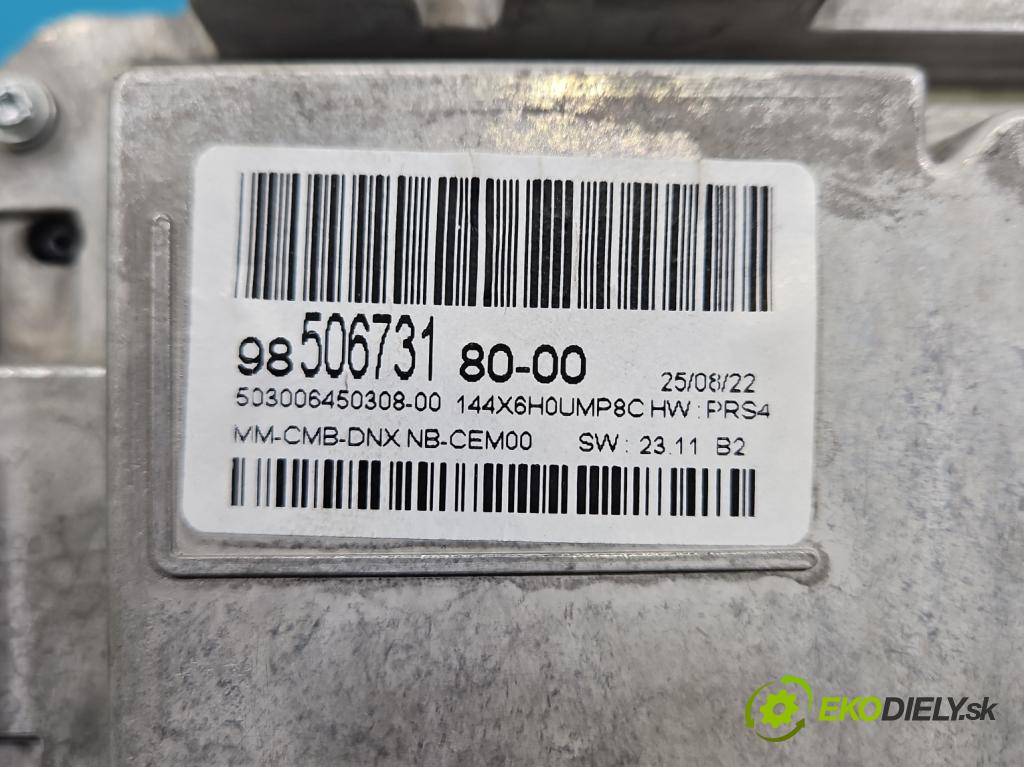 Peugeot 3008 II 2016-2023 1.5 hdi 131 hp automatic 96 kW 1499 cm3 5- Přístrojová deska 9850673180 (Přístrojová deska)