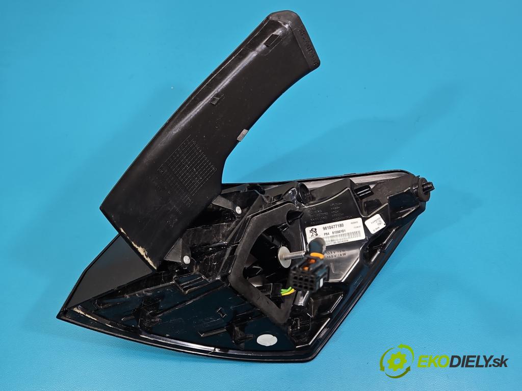 Peugeot 3008 II 2016-2023 1.5 hdi 131 HP automatic 96 kW 1499 cm3 5- svetlo / reflektor zadné ľavé 9810477180 (Kľučka dverí ostatné)