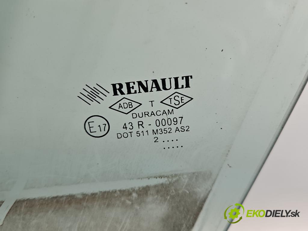 Renault Clio IV 2012-2020 1.2 16V 73 HP manual 54 kW 1149 cm3 5- sklo dvere predné ľavé