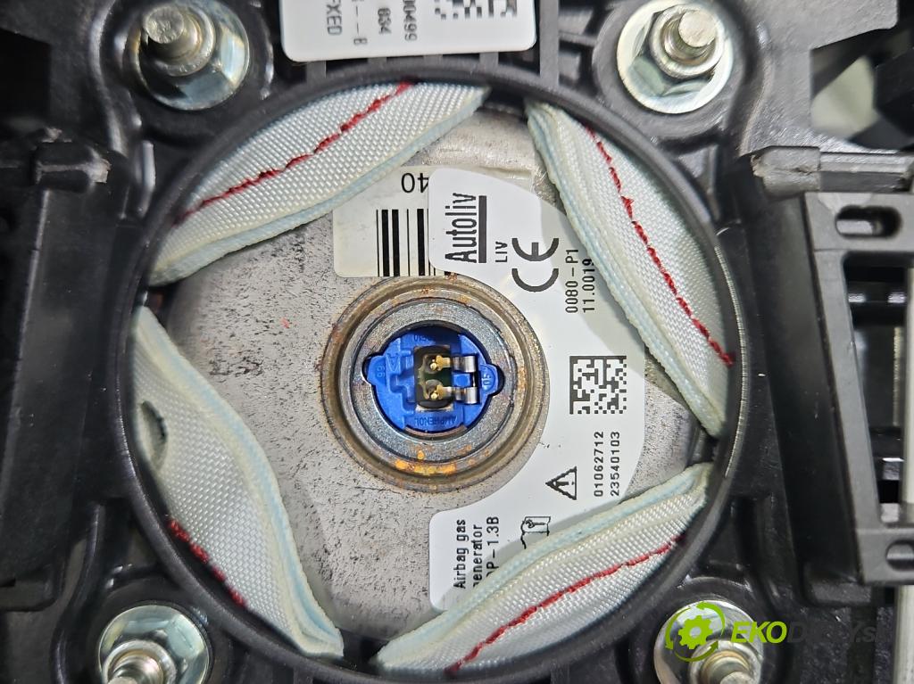 Renault Clio IV 2012-2020 1.2 16V 73 hp manual 54 kW 1149 cm3 5- Polštář: vzduch: Řidič: 985108265R (Airbag)