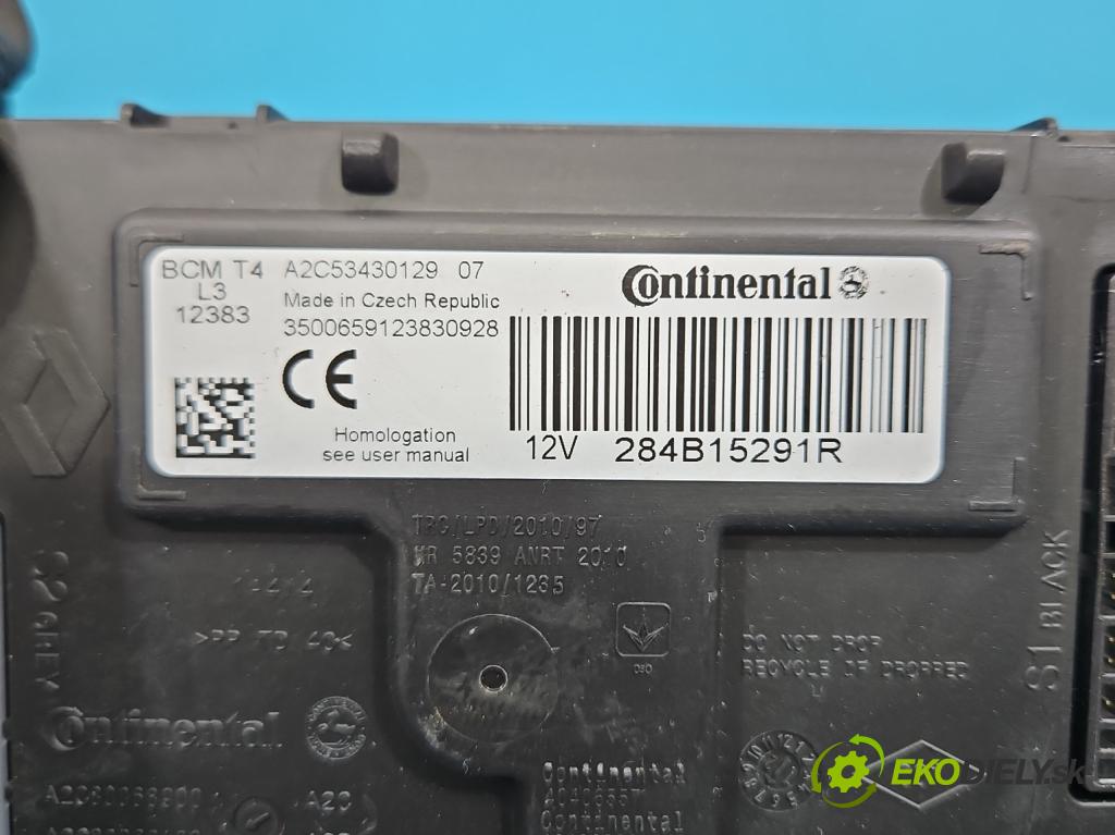 Renault Clio IV 2012-2020 1.2 16V 73 HP manual 54 kW 1149 cm3 5- riadiaca jednotka ostatné 284B15291R