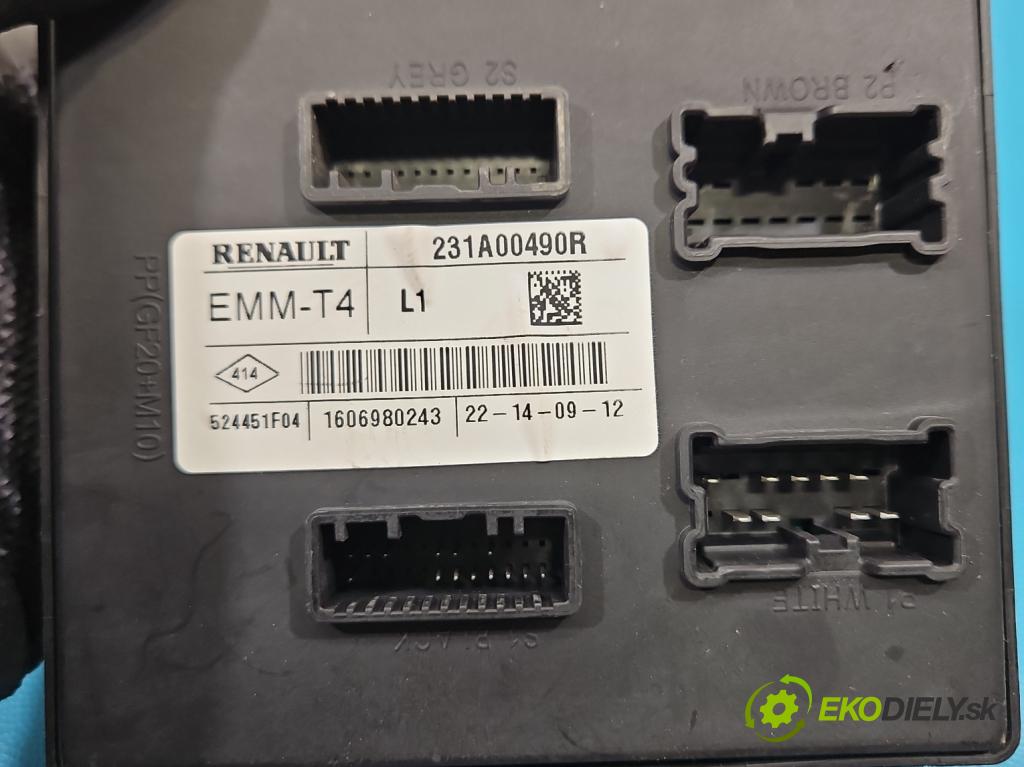 Renault Clio IV 2012-2020 1.2 16V 73 HP manual 54 kW 1149 cm3 5- riadiaca jednotka ostatné 231A00490R