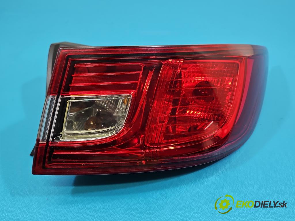 Renault Clio IV 2012-2020 1.2 16V 73 HP manual 54 kW 1149 cm3 5- svetlo / reflektor zadné pravé 265502631R (Kľučka dverí ostatné)