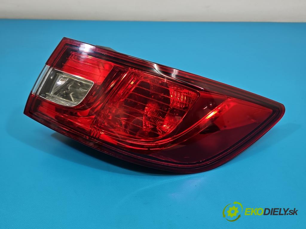 Renault Clio IV 2012-2020 1.2 16V 73 HP manual 54 kW 1149 cm3 5- svetlo / reflektor zadné pravé 265502631R (Kľučka dverí ostatné)