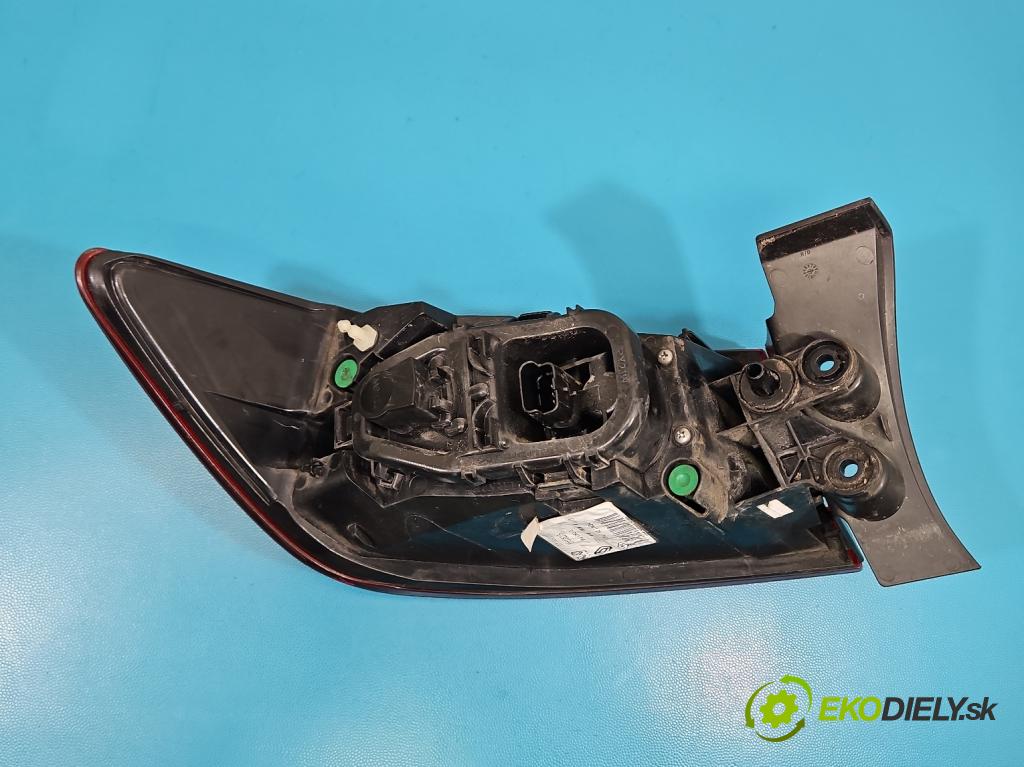 Renault Clio IV 2012-2020 1.2 16V 73 HP manual 54 kW 1149 cm3 5- svetlo / reflektor zadné pravé 265502631R (Kľučka dverí ostatné)