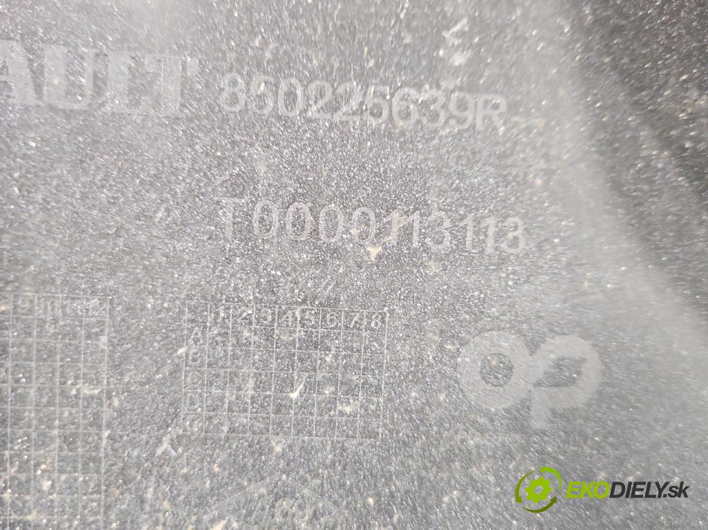 Renault Clio IV 2012-2020 1.2 16V 73 HP manual 54 kW 1149 cm3 5- nárazník zadné 850225639R (Kľučka dverí ostatné)