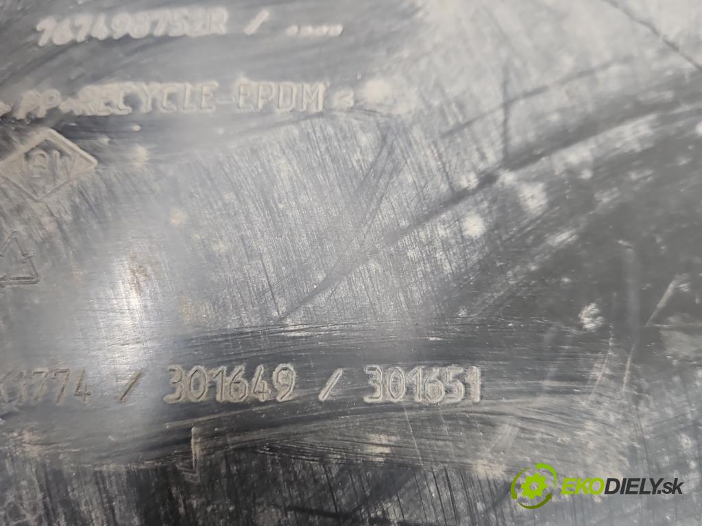 Renault Clio IV 2012-2020 1.2 16V 73 HP manual 54 kW 1149 cm3 5- Blatník: zadné ľavé 767492726R