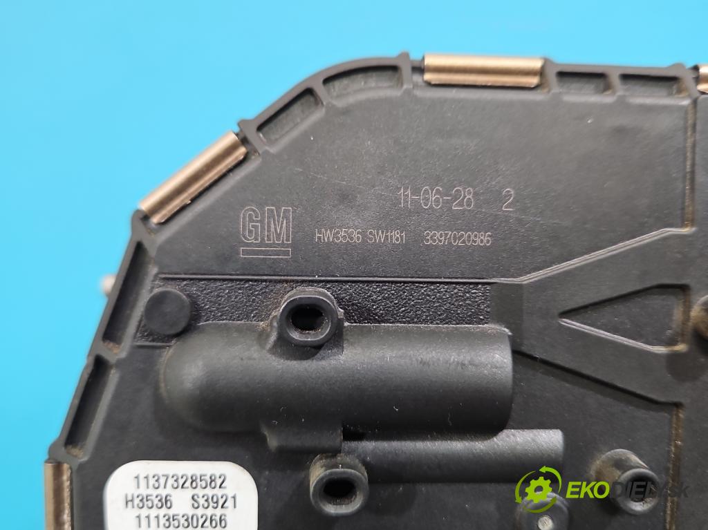 Opel Astra IV 2009-2015 1.7 cdti 125 hp manual 92 kW 1686 cm3 5- motor stěračů přední 1397220623