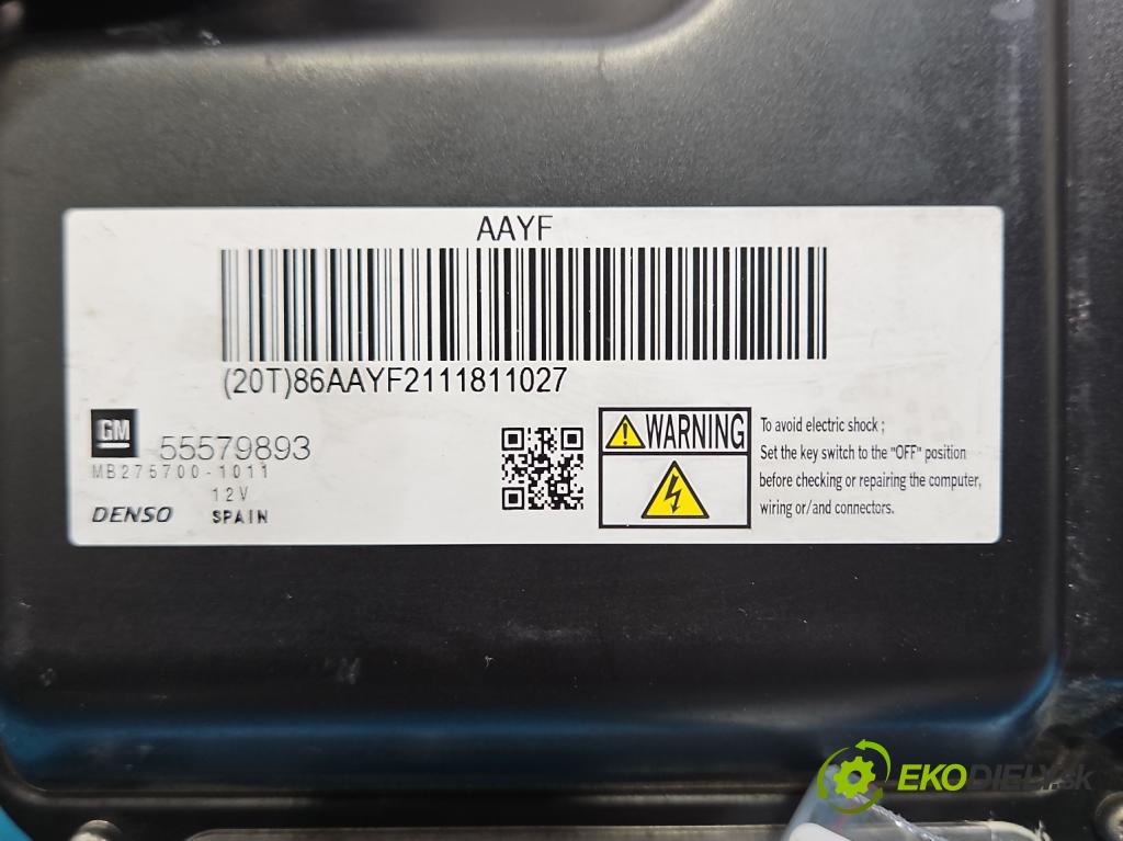 Opel Astra IV 2009-2015 1.7 cdti 125 HP manual 92 kW 1686 cm3 5- riadiaca jednotka motora 55579893