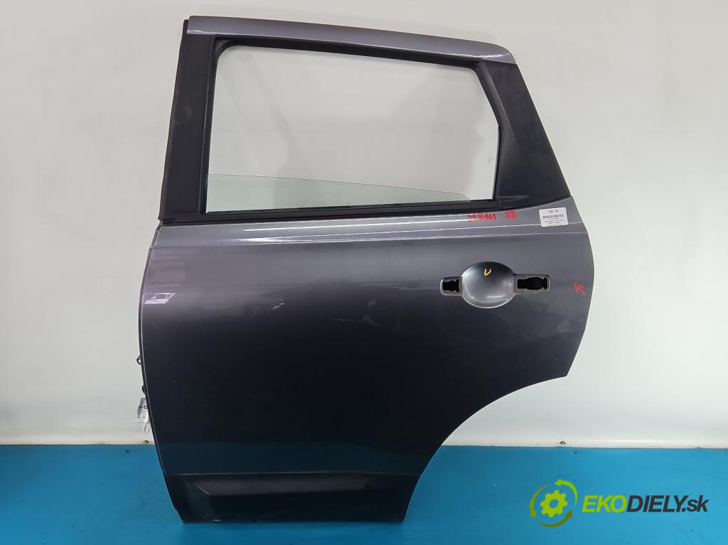 Nissan Qashqai I J10 2006-2013 1.6 16V HR16DE: 117 HP manual 86 kW 1598 cm3 5- dvere zadné ľavé  (Kľučka dverí ostatné)