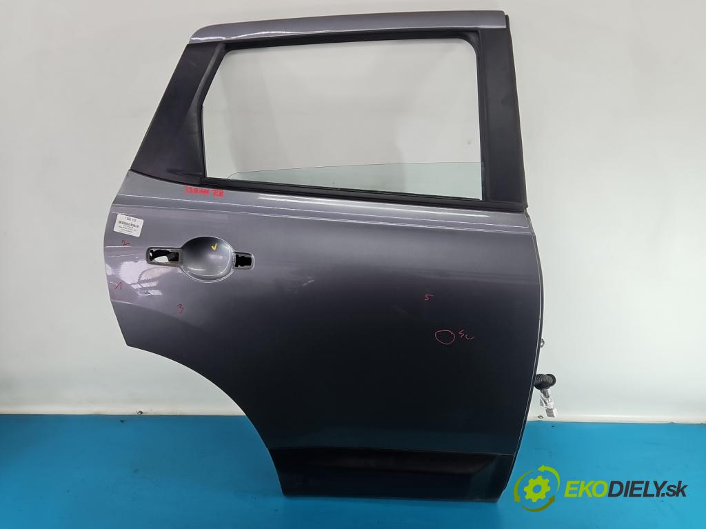 Nissan Qashqai I J10 2006-2013 1.6 16V HR16DE: 117 HP manual 86 kW 1598 cm3 5- dvere zadné pravé  (Kľučka dverí ostatné)