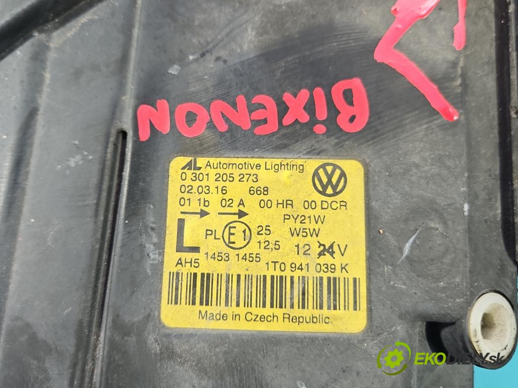 Vw Touran I 2003-2015 2.0 tdi 160 HP manual 118 kW 1968 cm3 5- Reflektor: ľavý 1T0941039K (Kľučka dverí ostatné)