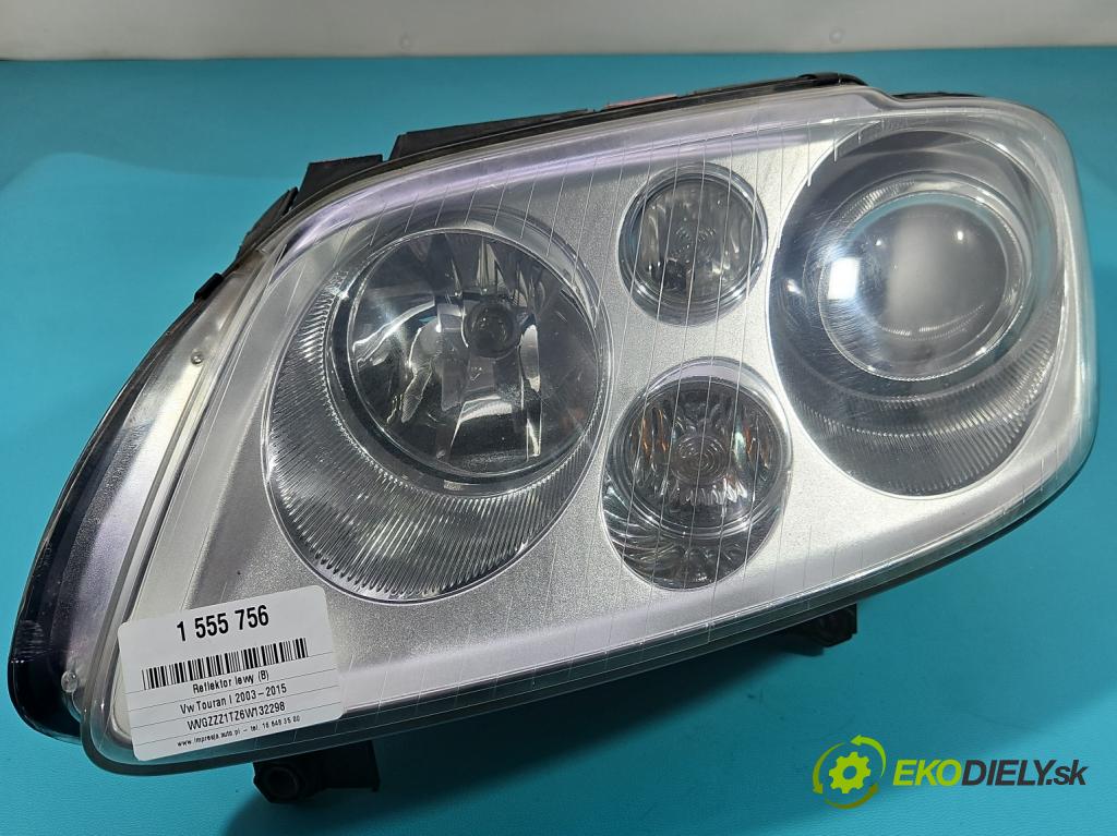 Vw Touran I 2003-2015 2.0 tdi 160 HP manual 118 kW 1968 cm3 5- Reflektor: ľavý 1T0941039K (Kľučka dverí ostatné)