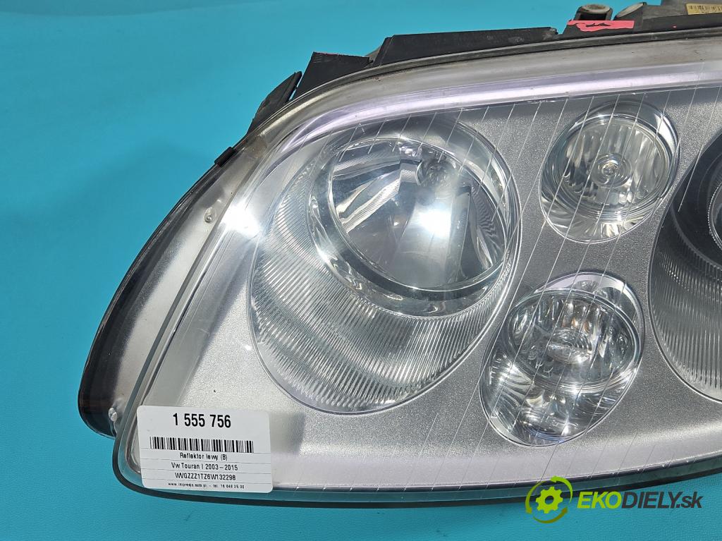 Vw Touran I 2003-2015 2.0 tdi 160 HP manual 118 kW 1968 cm3 5- Reflektor: ľavý 1T0941039K (Kľučka dverí ostatné)