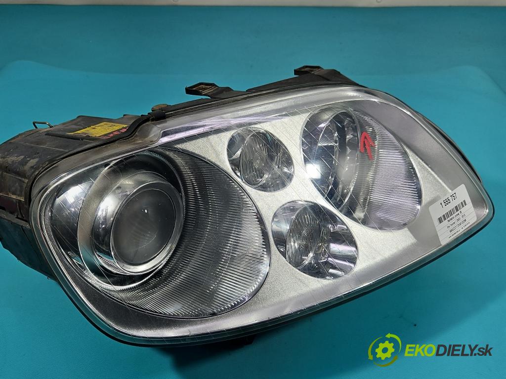 Vw Touran I 2003-2015 2.0 tdi 160 hp manual 118 kW 1968 cm3 5- světlo pravý 0301205272 (Pravé přední světlo)