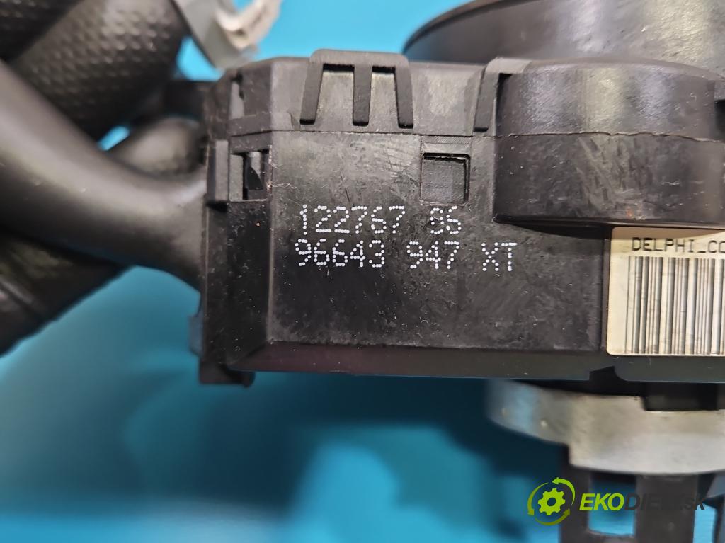 Peugeot 308 I 2007-2013 1.6 hdi 92 HP manual 68 kW 1560 cm3 5- prepínač komplex: 96643947XT (Prepínacie páčky pod volantom)