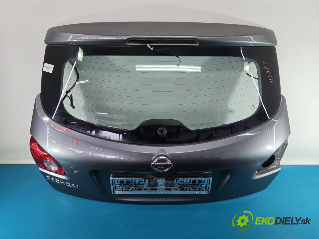 Nissan Qashqai I J10 2006-2013 1.6 16V 117 HP manual 86 kW 1598 cm3 5- zadna kufor  (Kapota zadná (kufor))