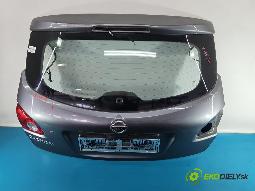 Nissan Qashqai I J10 2006-2013 1.6 16V 117 hp manual 86 kW 1598 cm3 5- zadní kufrové dveře  (Zadní kapota (kufr))