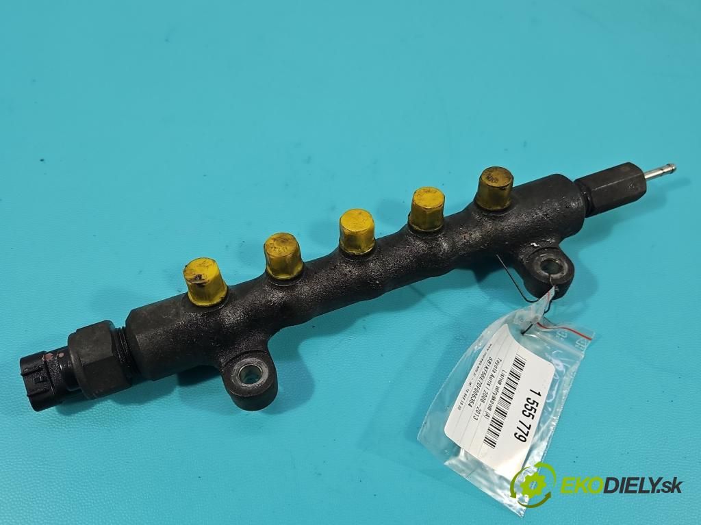 Toyota Auris I 2006-2013 2.0 D4D 126 HP manual 93 kW 1998 cm3 5- lišta vstrekovacia  (Vstrekovacia lišta)