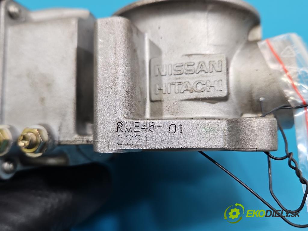 Nissan Micra K12 2003-2010 1.4 16V 88 hp manual 65 kW 1386 cm3 3- škrticí klapka RME45-01 (Škrticí klapka)