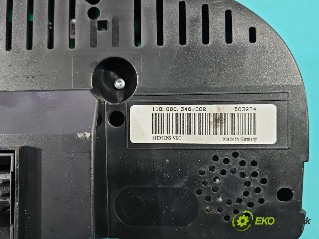 Vw Golf V 2003-2009 1.6 FSI 116 hp manual 85 kW 1598 cm3 5- Přístrojová deska 1K0920863A (Přístrojová deska)