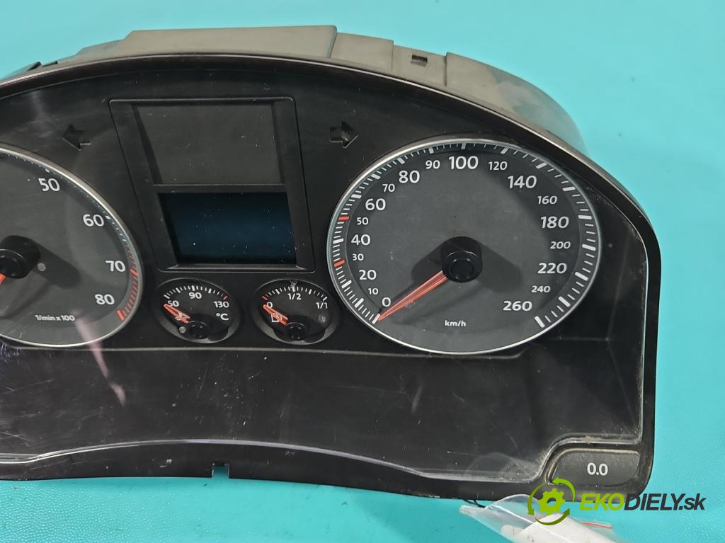 Vw Golf V 2003-2009 1.6 FSI 116 hp manual 85 kW 1598 cm3 5- Přístrojová deska 1K0920863A (Přístrojová deska)