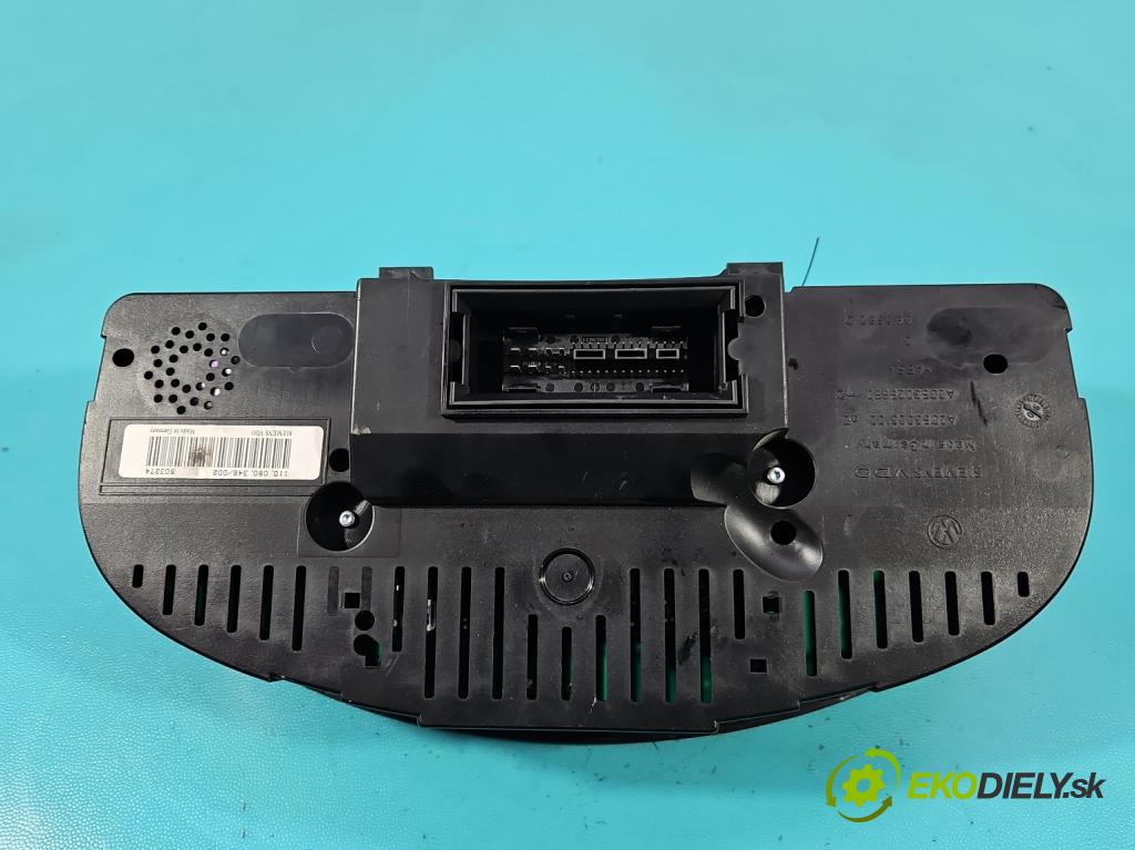 Vw Golf V 2003-2009 1.6 FSI 116 hp manual 85 kW 1598 cm3 5- Přístrojová deska 1K0920863A (Přístrojová deska)